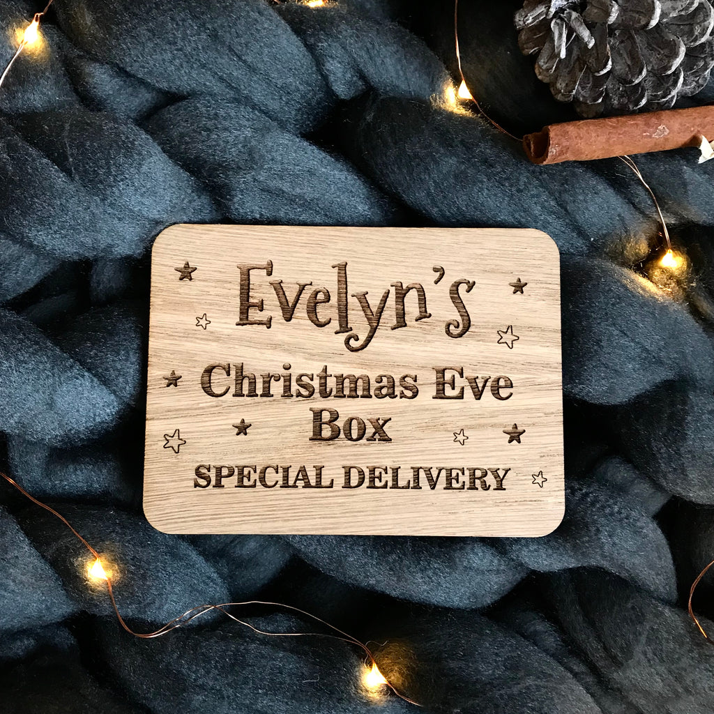 Christmas Eve Box Topper - Personalised