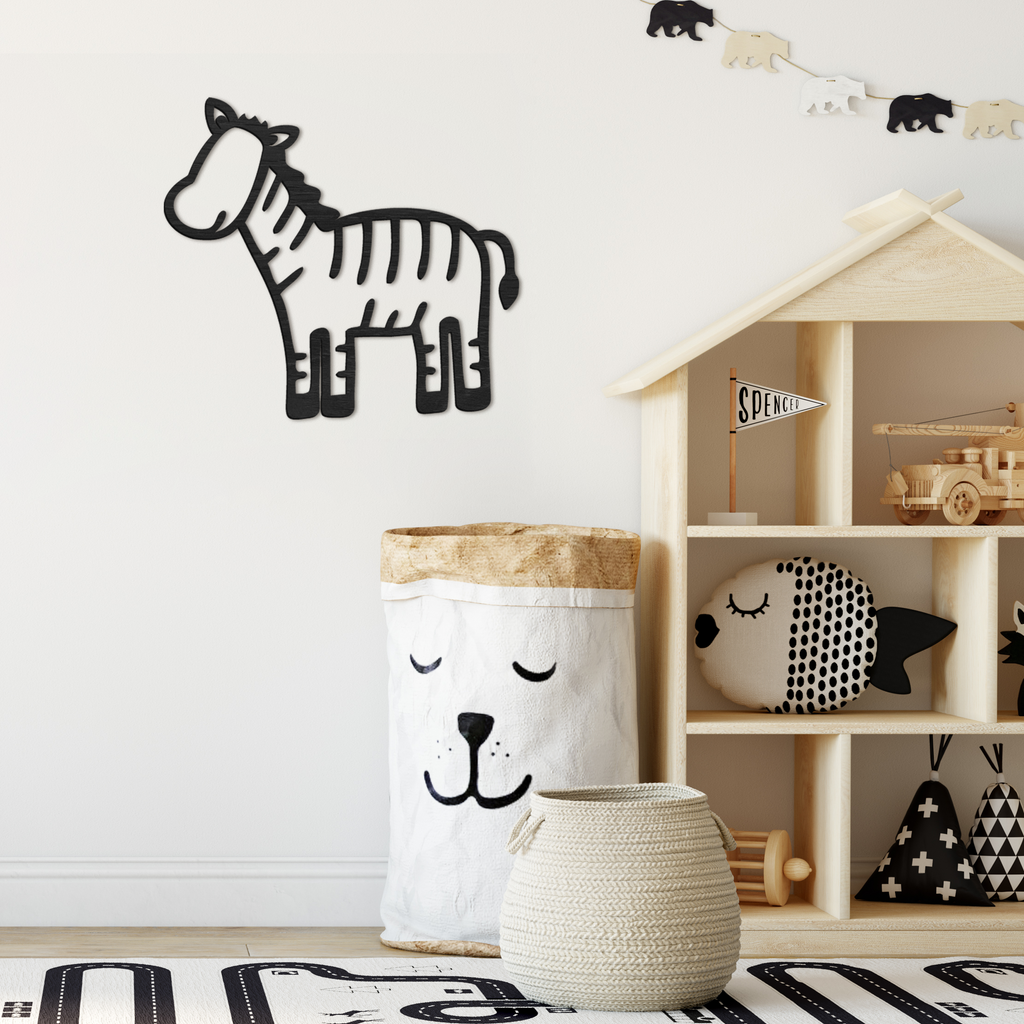 Zebra 2024 nursery decor