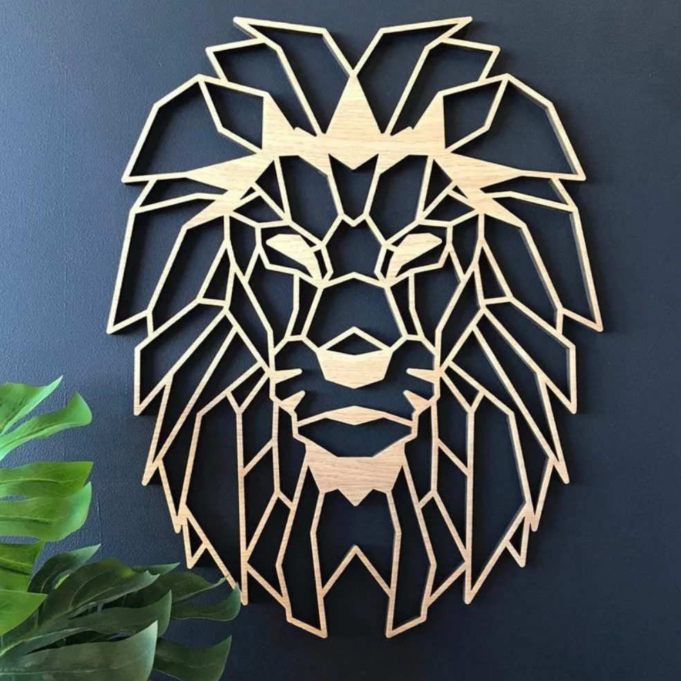 Geometric Lion Head Geometric Lion Head Stock Illustrations – 2,918