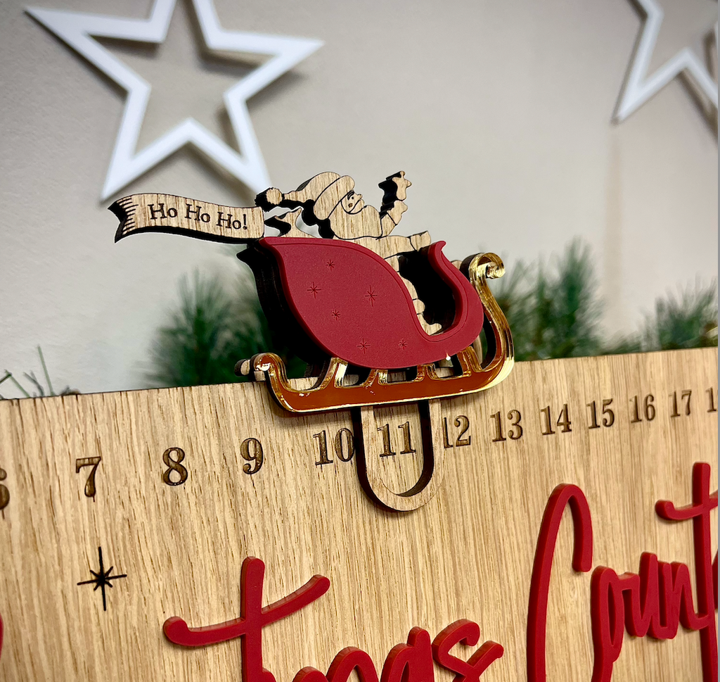 Additional Topper for Countdown to Christmas - Car or Sleigh