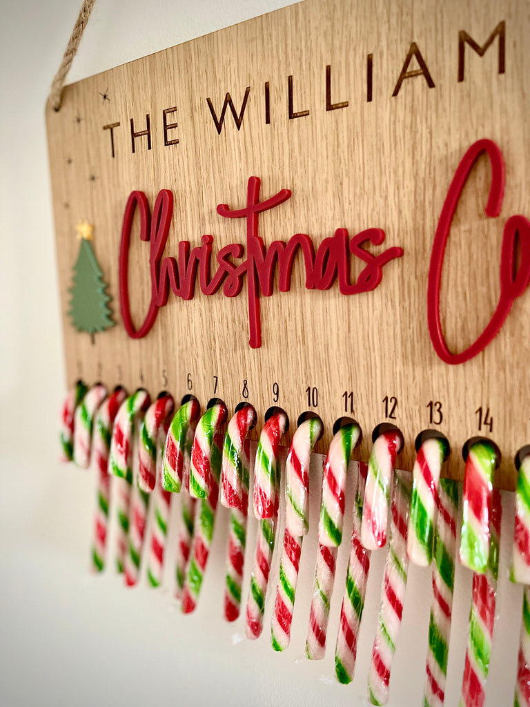 Candy Cane Christmas Countdown - 30% OFF SALE!