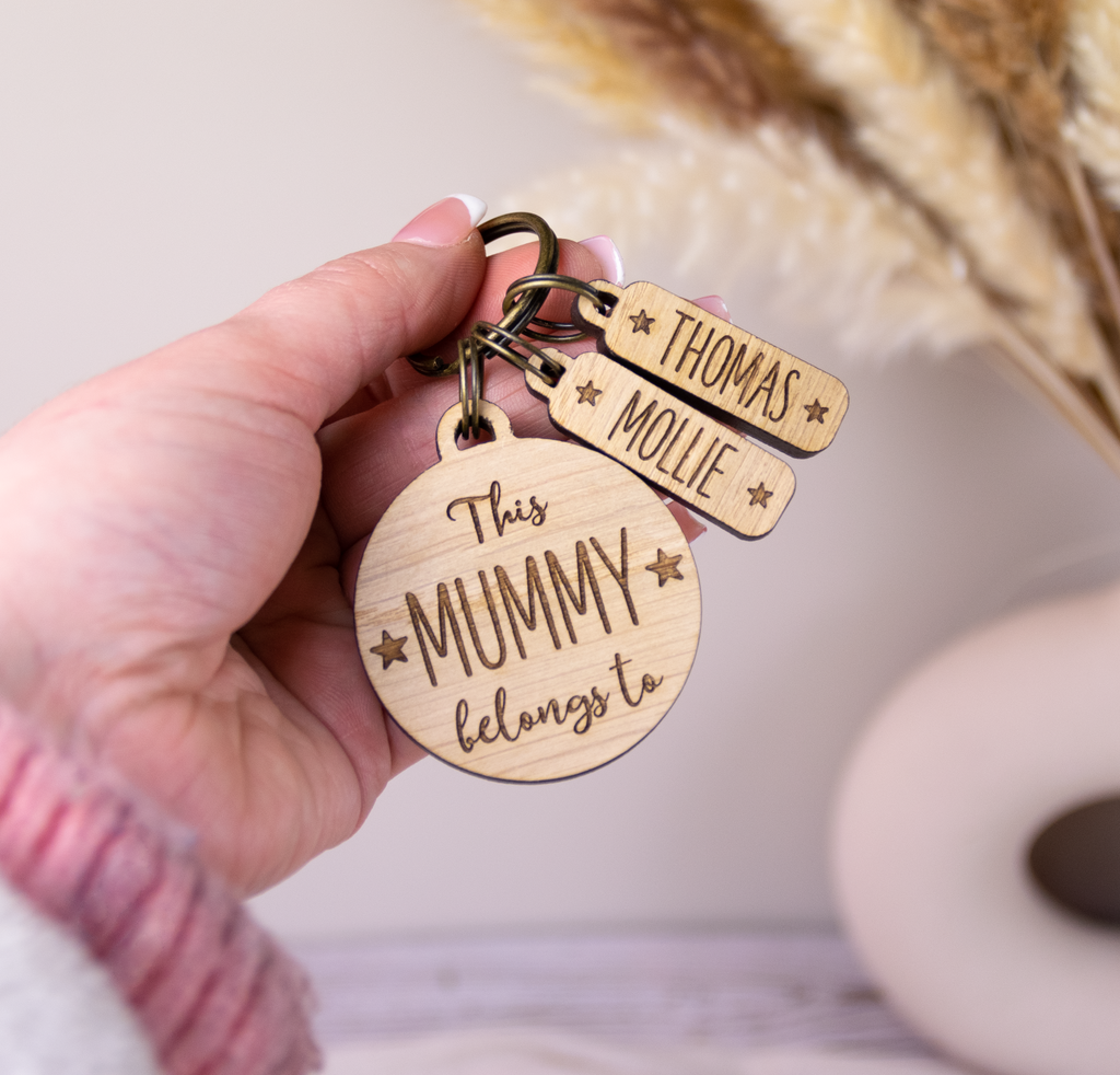 Daddy 2025 keyring personalised